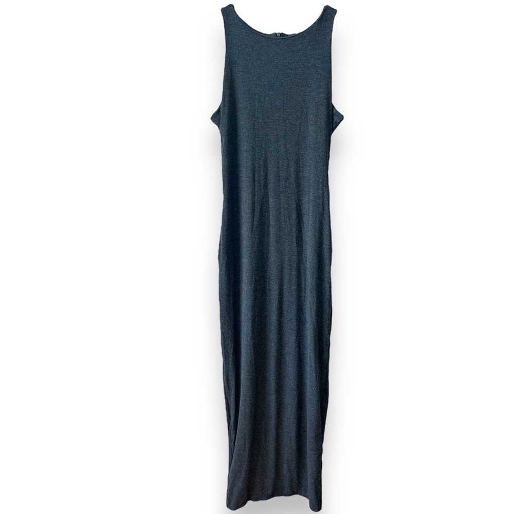 NWOT Naked Wardrobe Grey Sleeveless Bodycon Maxi … - image 1