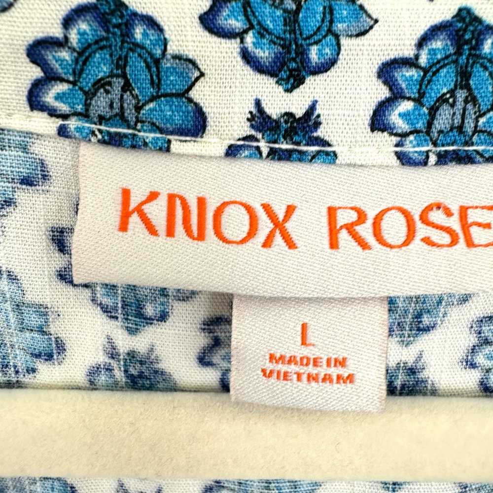 Knox Rose Women's Boho Floral Printed Tassel Mini… - image 3