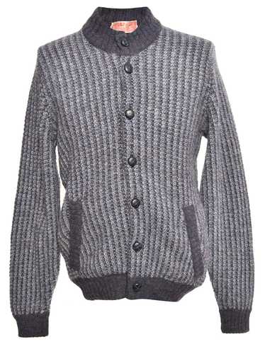 Jaegar Button Front Cardigan - M