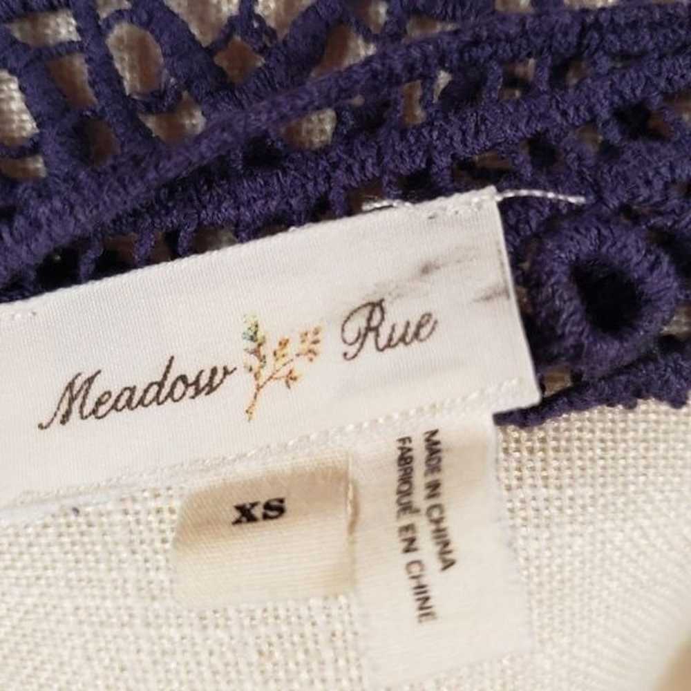Meadow Rue by Anthropologie Rich Purple Knit Deta… - image 5