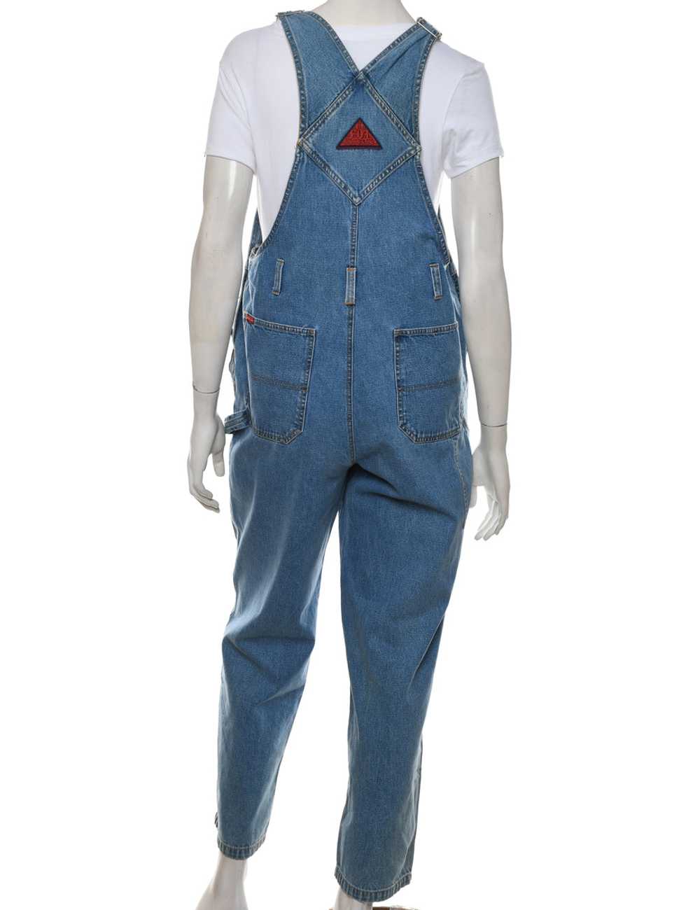 Light Wash Dungarees - W38 L29 - image 2