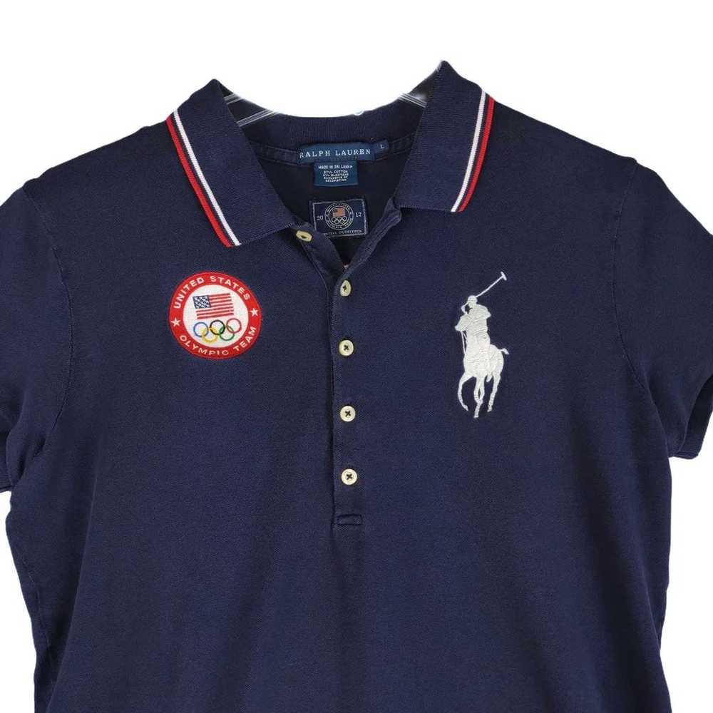 Ralph Lauren US OLYMPIC TEAM Official Womens L Po… - image 4
