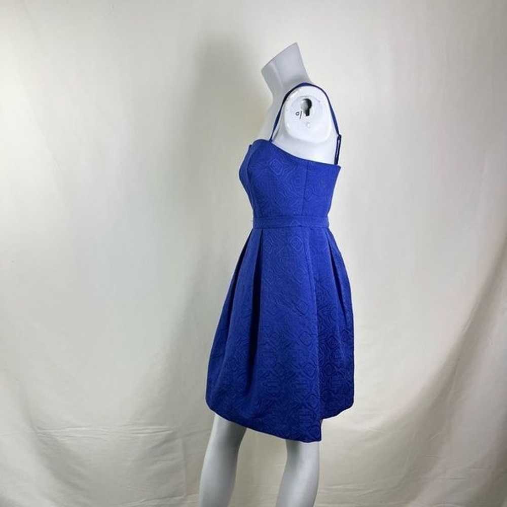 Moulinette Soeurs Cocktail Mini Dress Blue Size 4… - image 3