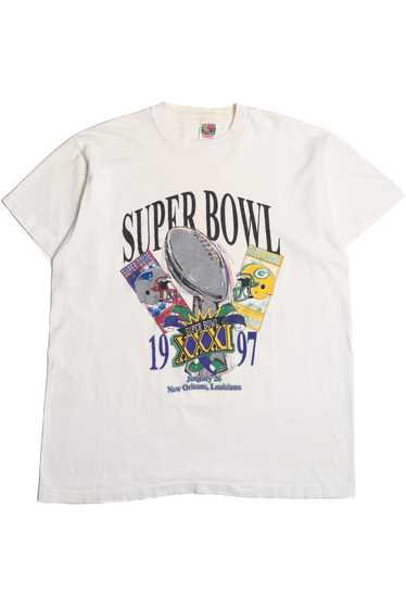 Vintage 1997 Super Bowl XXXI Packers Vs. Patriots… - image 1