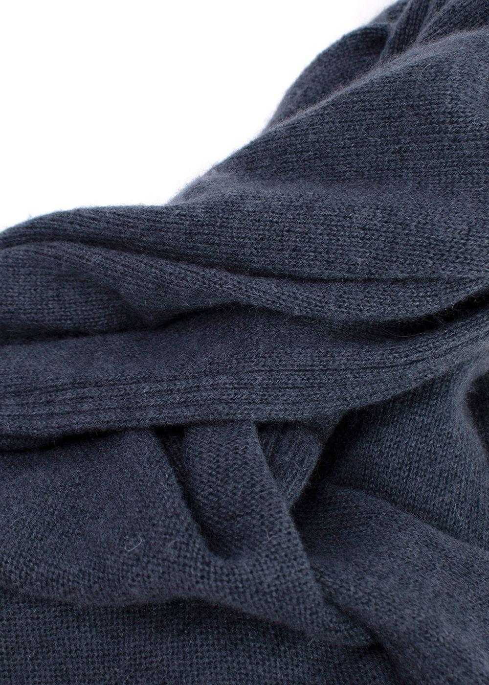 Managed by hewi Pickett Blue Cashmere Scarf - image 4