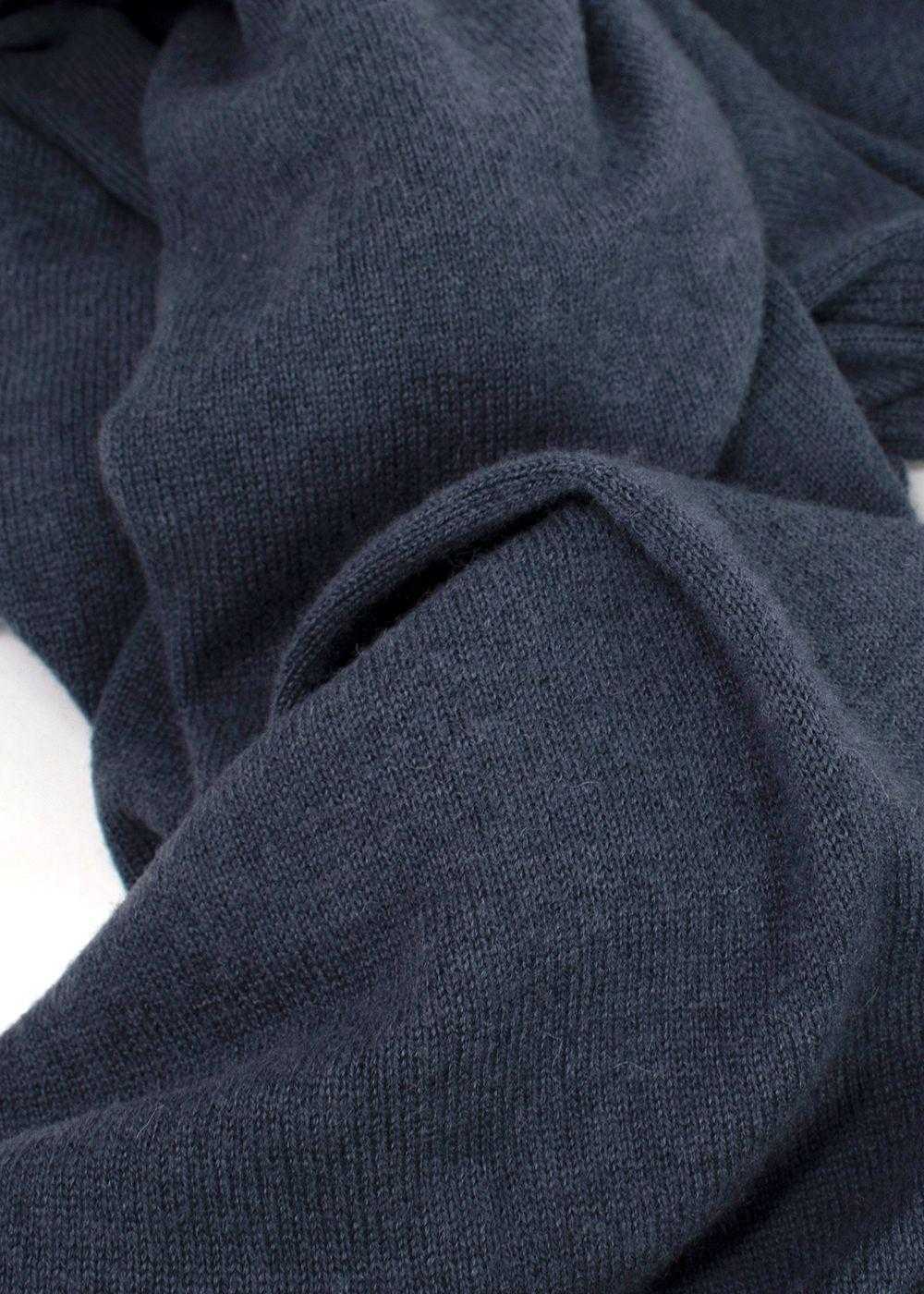 Managed by hewi Pickett Blue Cashmere Scarf - image 6