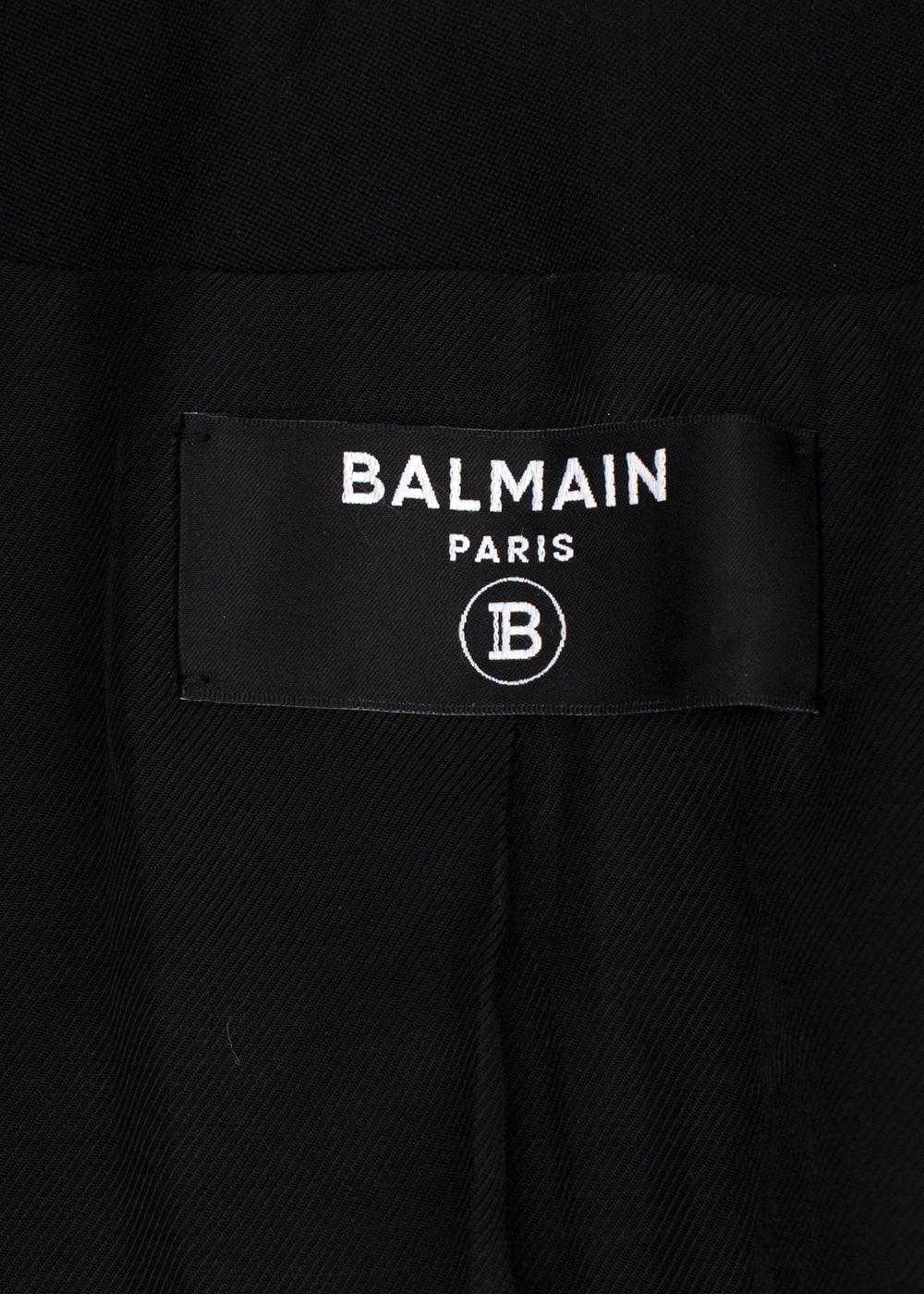 Managed by hewi Balmain Black Crystal Embroidered… - image 3