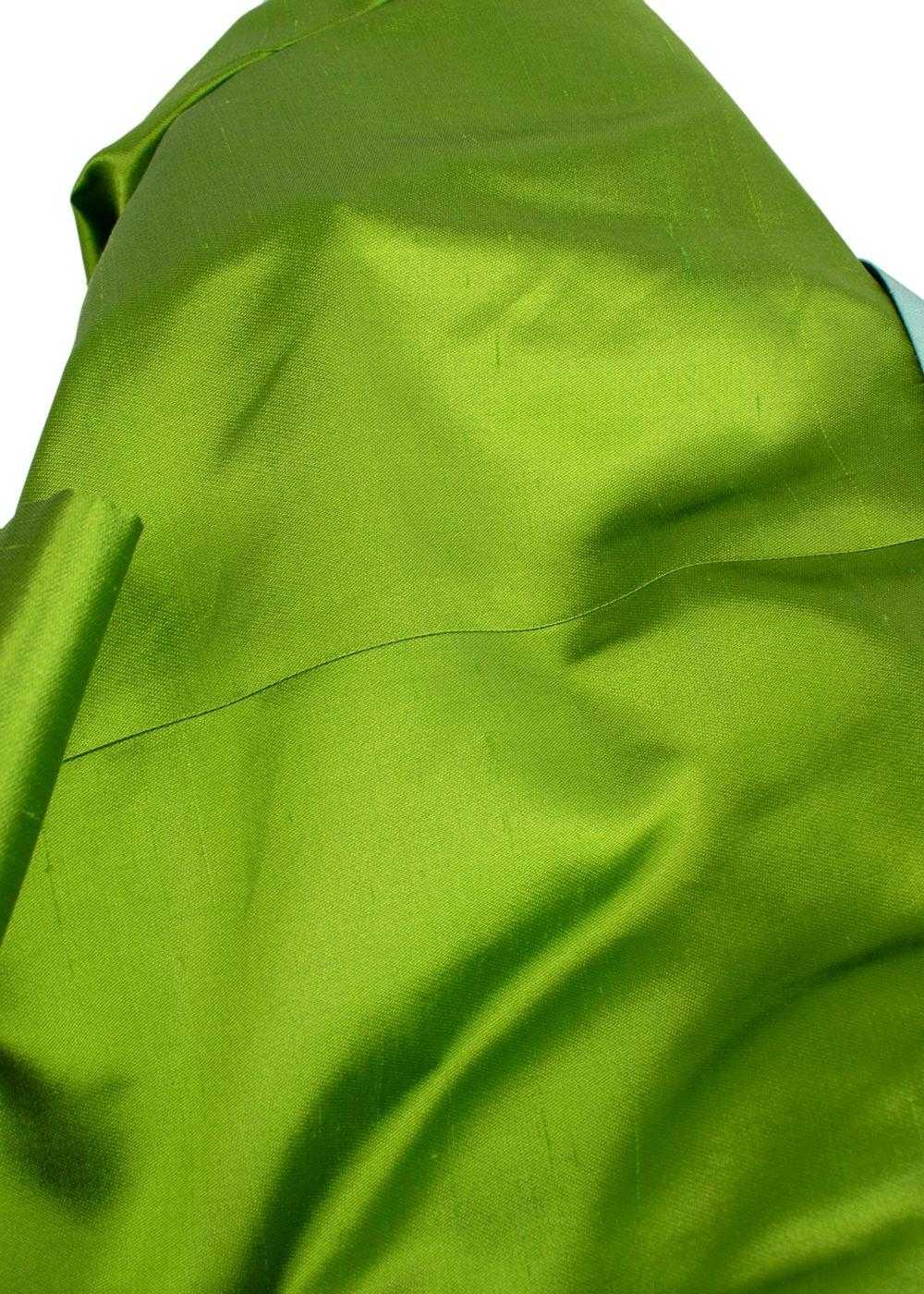 Managed by hewi Dolce & Gabbana Leaf Green Silk-d… - image 7