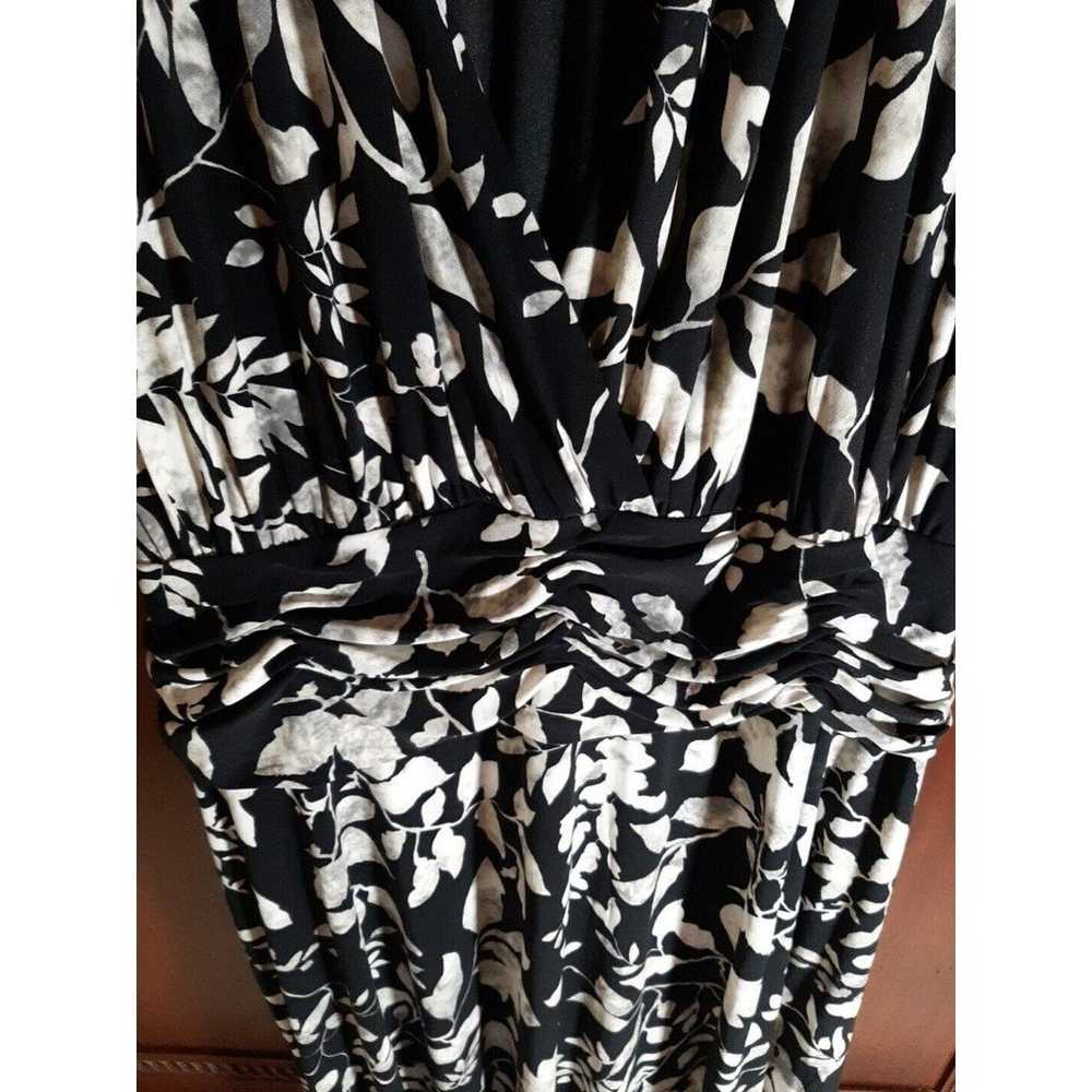 Evan-Picone Womens Size 22W Dress V-Neck Sleevele… - image 3