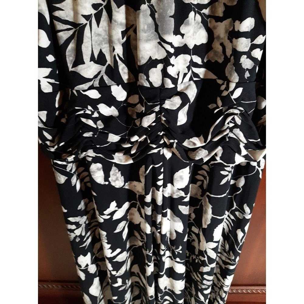 Evan-Picone Womens Size 22W Dress V-Neck Sleevele… - image 6