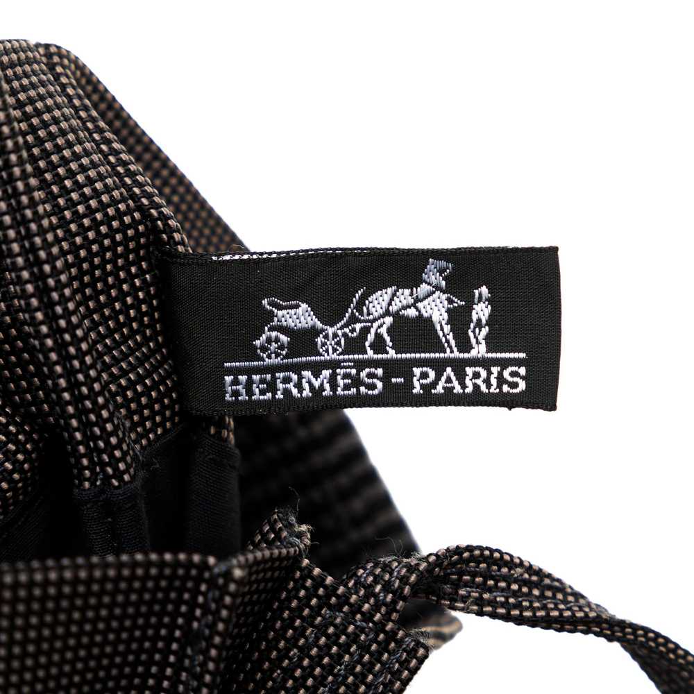 Product Details Hermes Brown Toile Herline Pochet… - image 6
