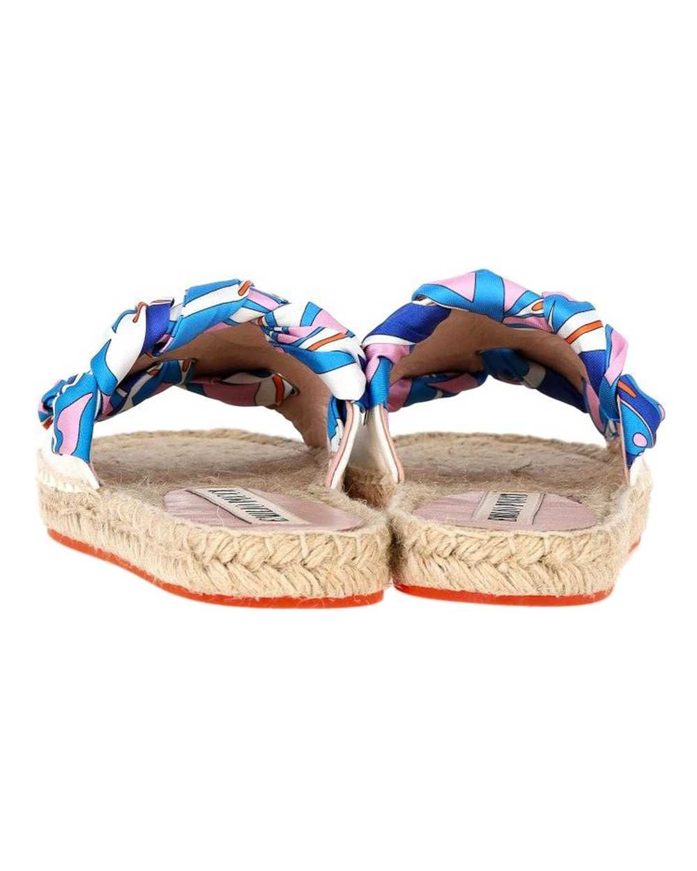 Product Details Emilio Pucci Scarf Espadrilles Sl… - image 5