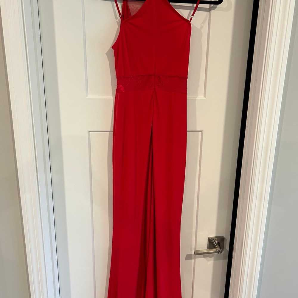 Red ballroom/prom dress - image 5