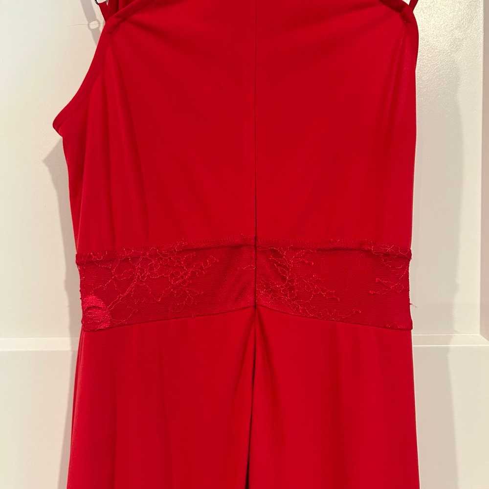 Red ballroom/prom dress - image 6
