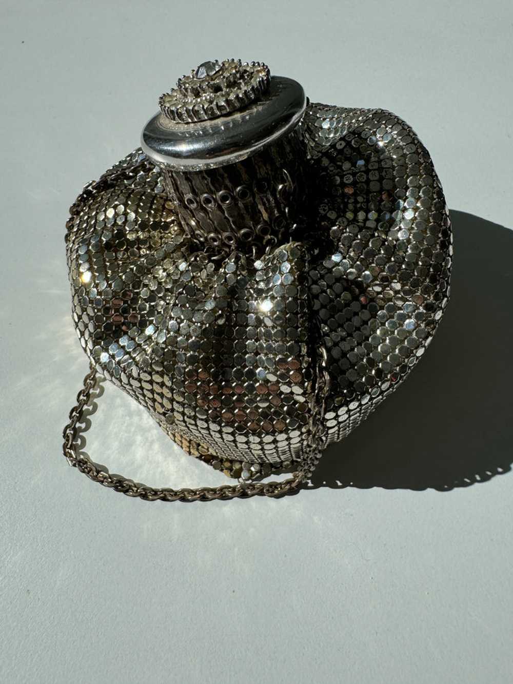 Vintage whiting and Davis metal mesh bag - image 2