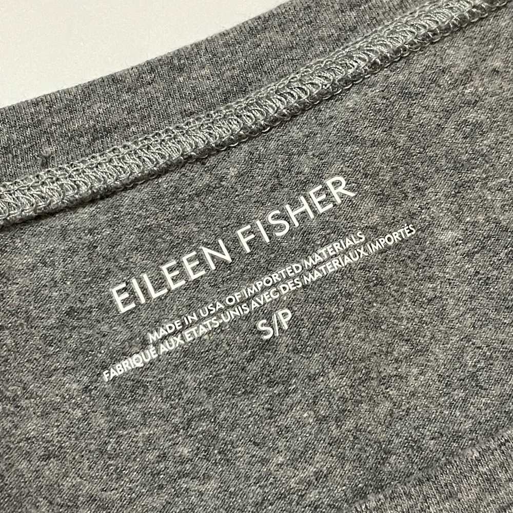 Eileen Fisher Organic Cotton T-Shirt Dress - Gray… - image 7