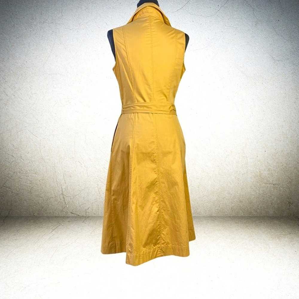 Anne Klein Maxi Dress Camel Size 4 - Belted, Pock… - image 6