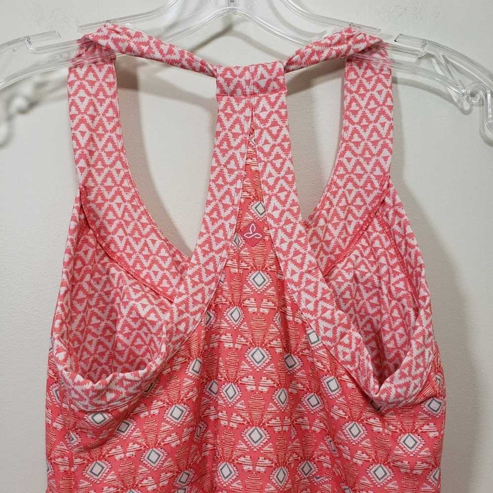 PrAna Summer peach botanica Cali racerback dress … - image 10