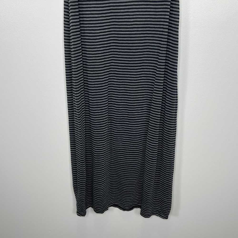 Eileen Fisher Striped Linen Maxi Dress Size Mediu… - image 8
