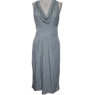 BCBGMAXAZRIA Gray Cowl Neck Sleeveless Dress Size… - image 1