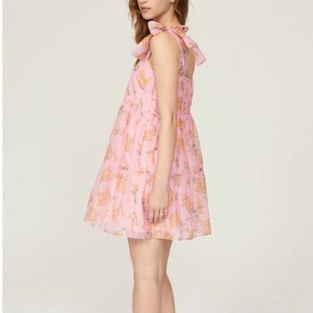 Peter Som Collective Floral Tiered Mini Dress - image 2