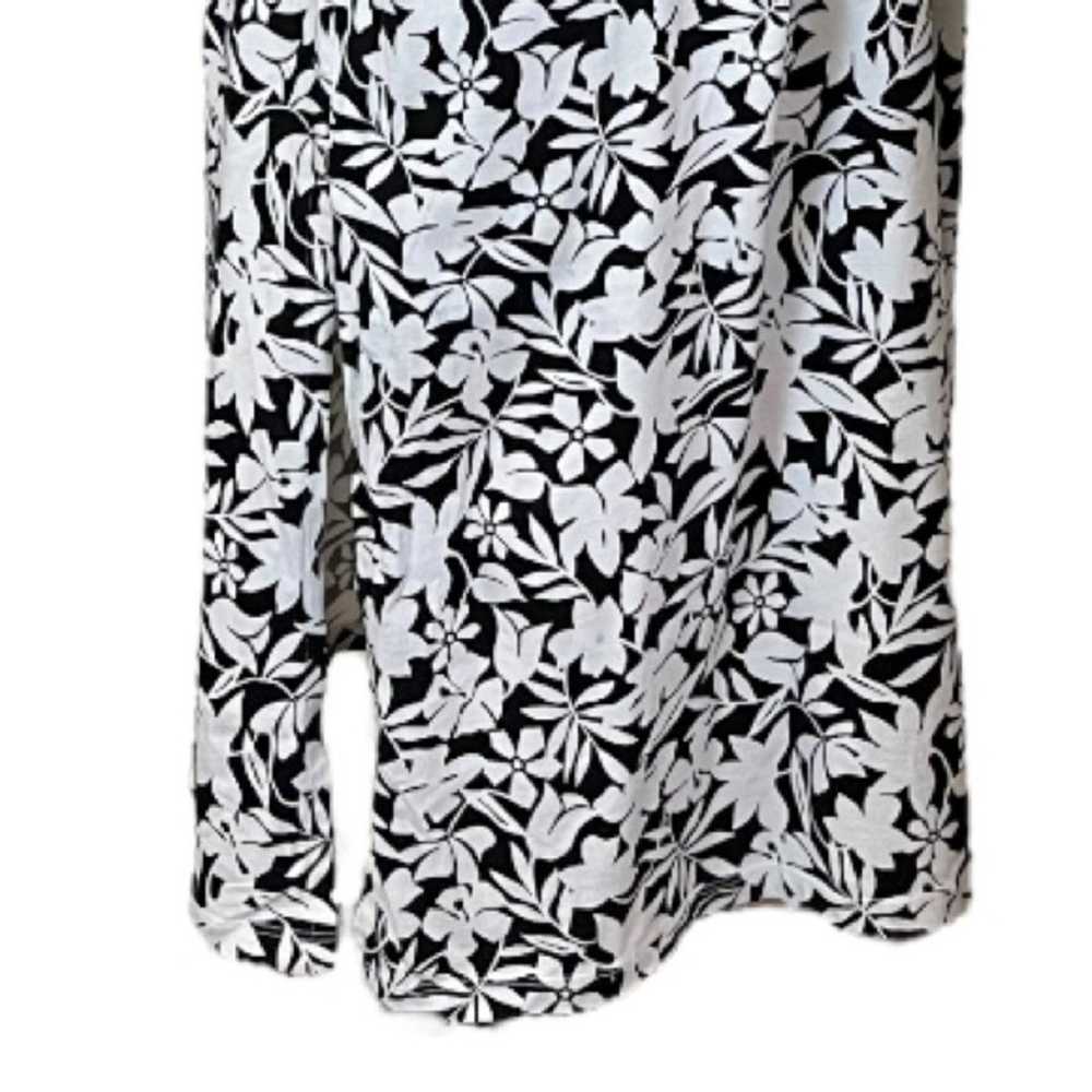 Lands’ End Maxi Dress T-shirt Sleeveless Cotton F… - image 9
