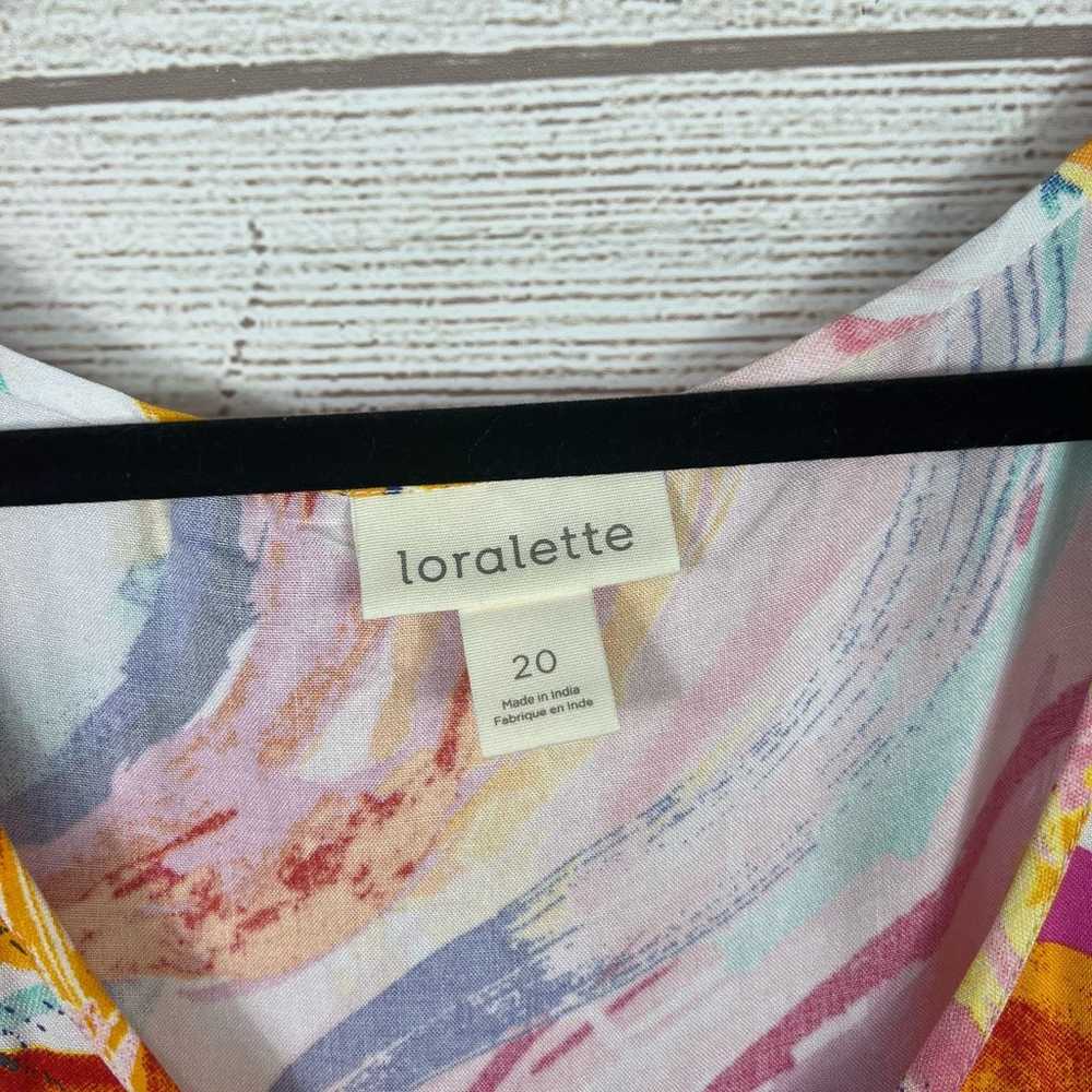 Loralette Plus Size Colorful Summer Bright Tiered… - image 3