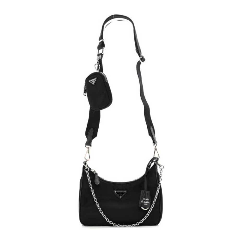 PRADA Nylon Re-Edition 2005 Shoulder Bag Black - image 1