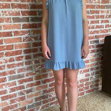 Dee Dee Womens Dress Light Blue Size Large.  Exce… - image 1