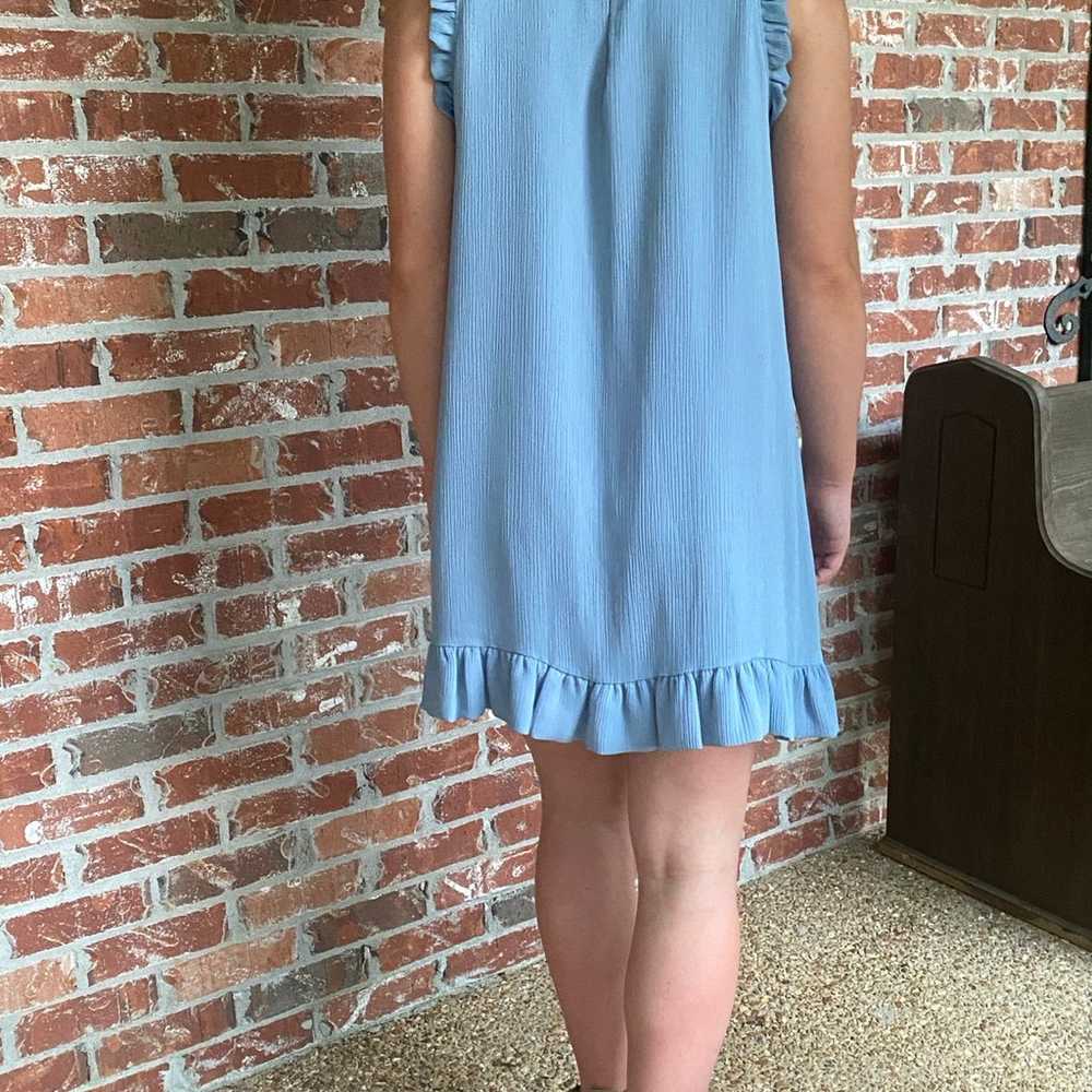 Dee Dee Womens Dress Light Blue Size Large.  Exce… - image 2