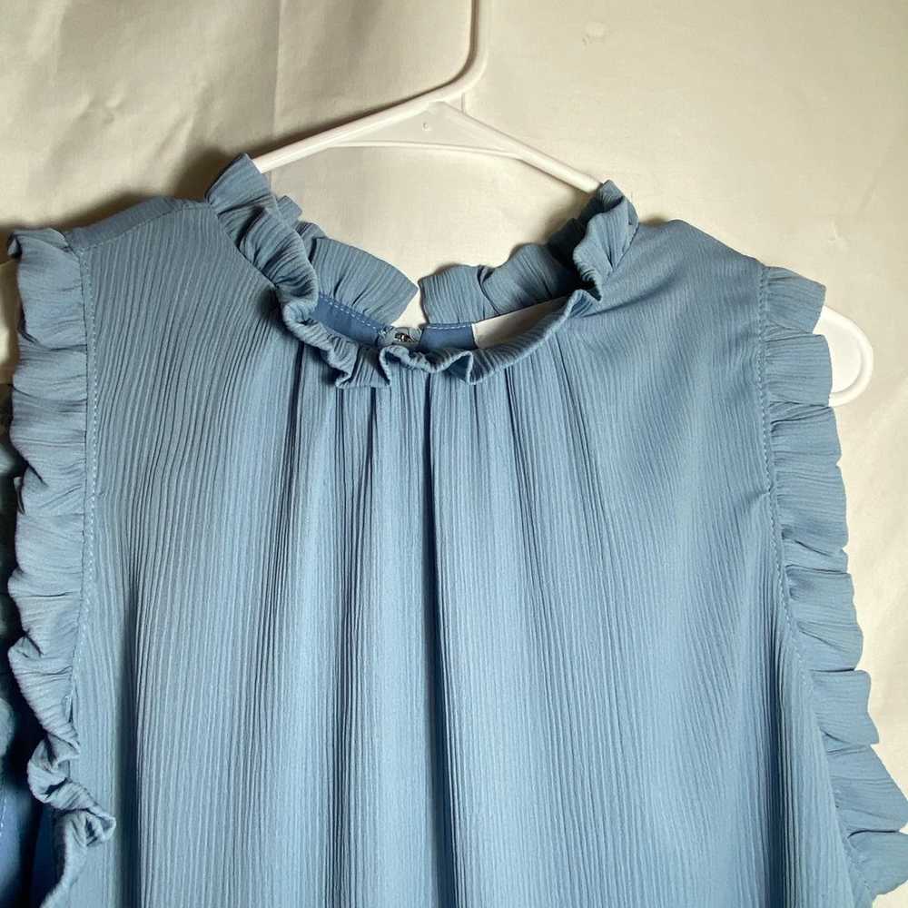 Dee Dee Womens Dress Light Blue Size Large.  Exce… - image 5