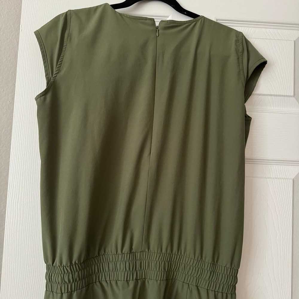 Albion Fit Sage Green Jumpsuit size L - image 3