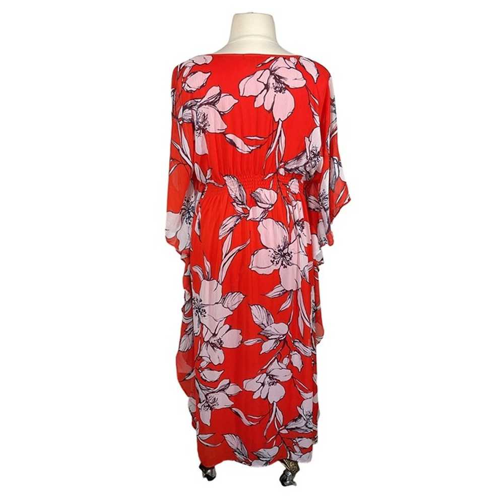Women's Smocked Island Vibes Floral Print Maxi Dr… - image 2