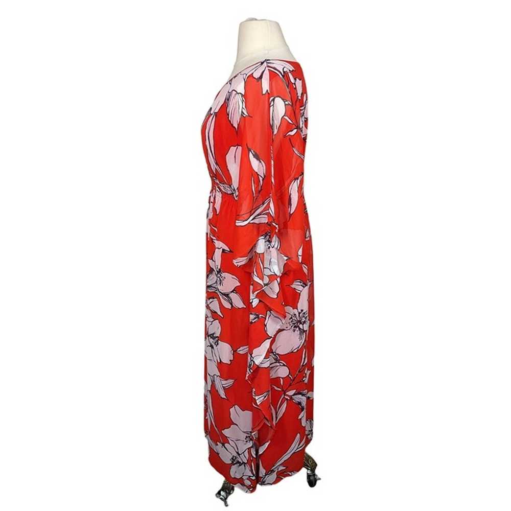 Women's Smocked Island Vibes Floral Print Maxi Dr… - image 3