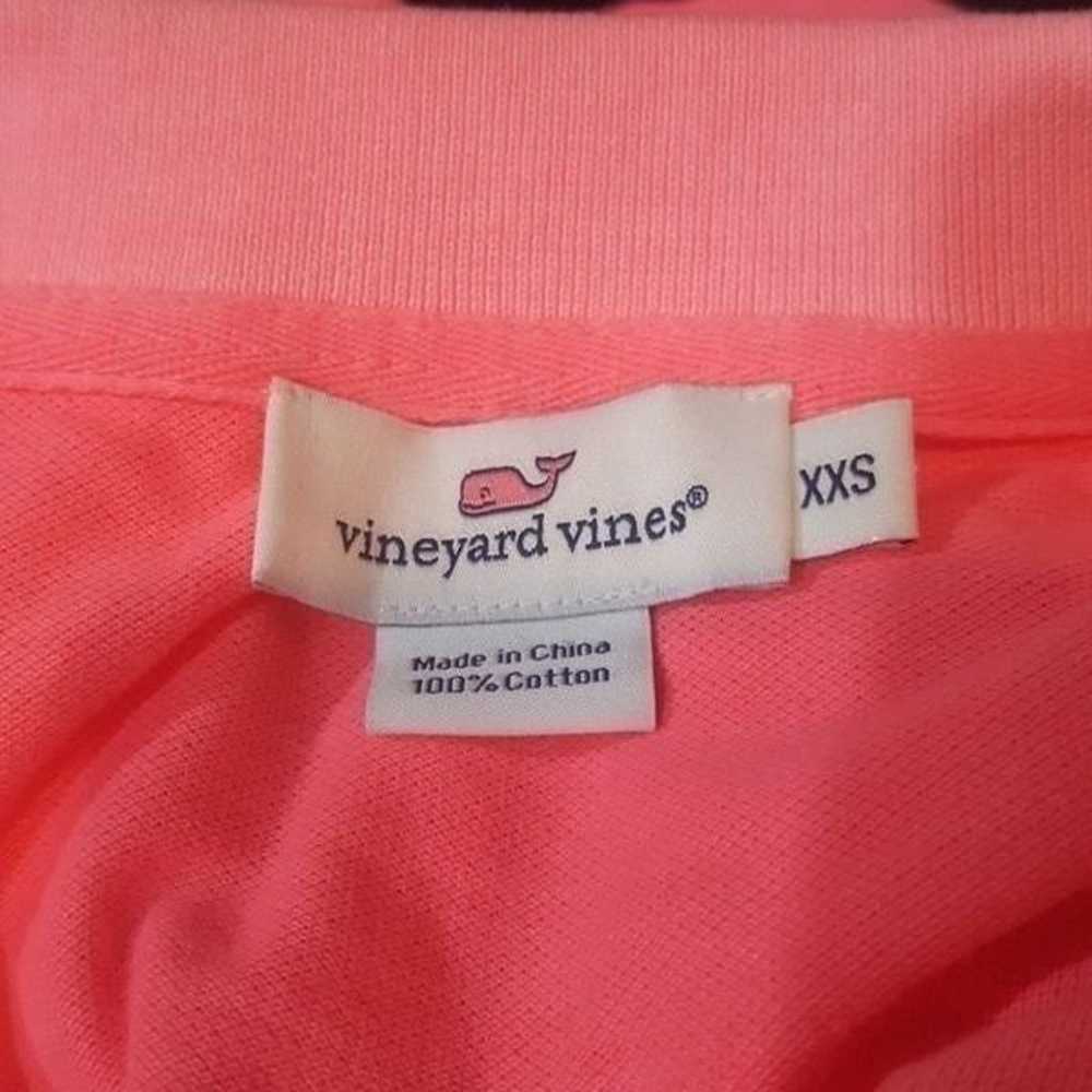 VINEYARD VINES Neon Pink Polo Dress - Size XXS - image 4