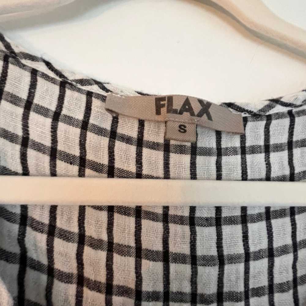 Flax checkered mini dress - image 4