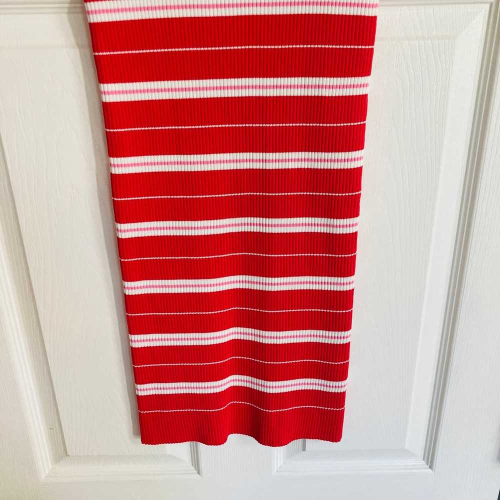 NWOT Amanda Uprichard Striped Short Sleeve Sweate… - image 5