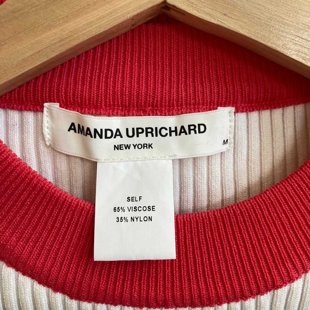 NWOT Amanda Uprichard Striped Short Sleeve Sweate… - image 8
