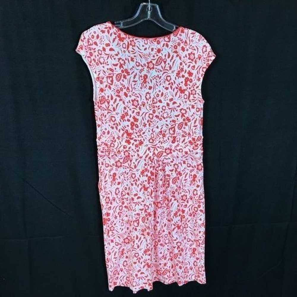 Womens Size 10 Boden Red Floral Paisley Margot St… - image 5