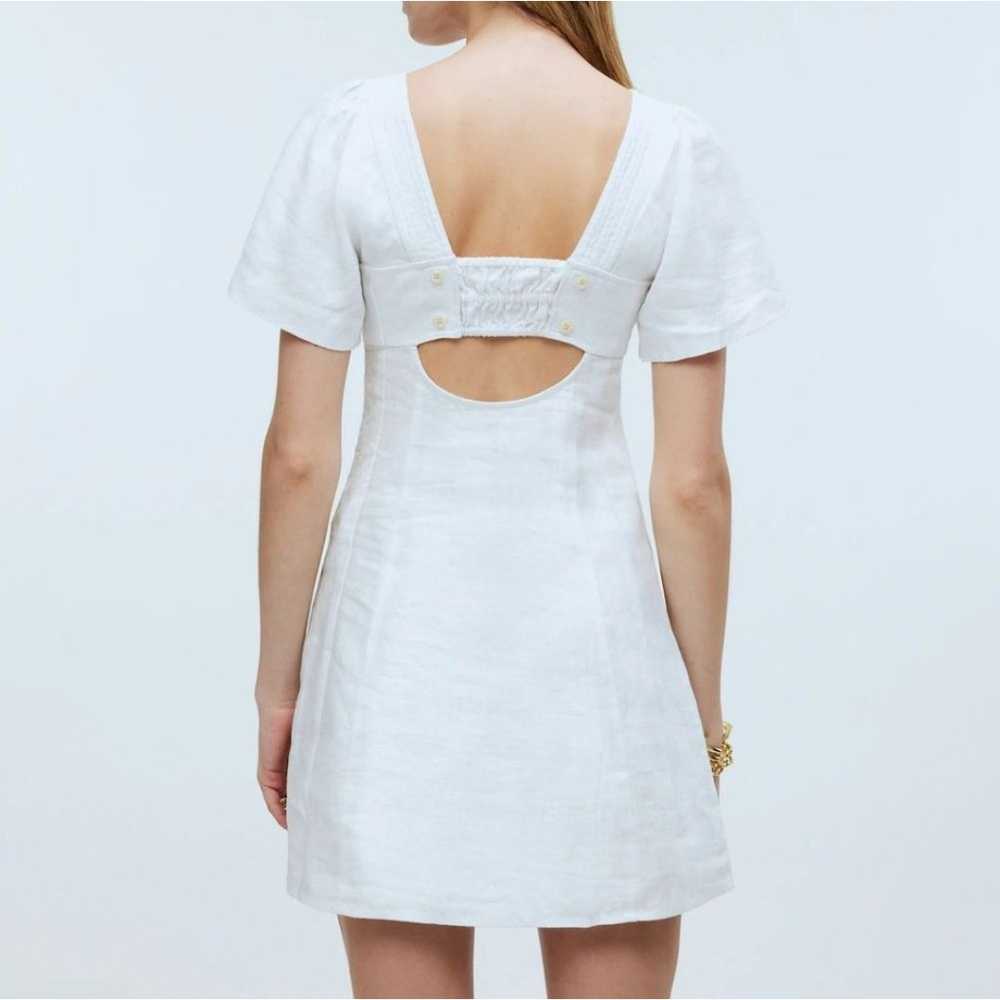 Madewell Square-Neck Mini Dress in Eyelet White 1… - image 2