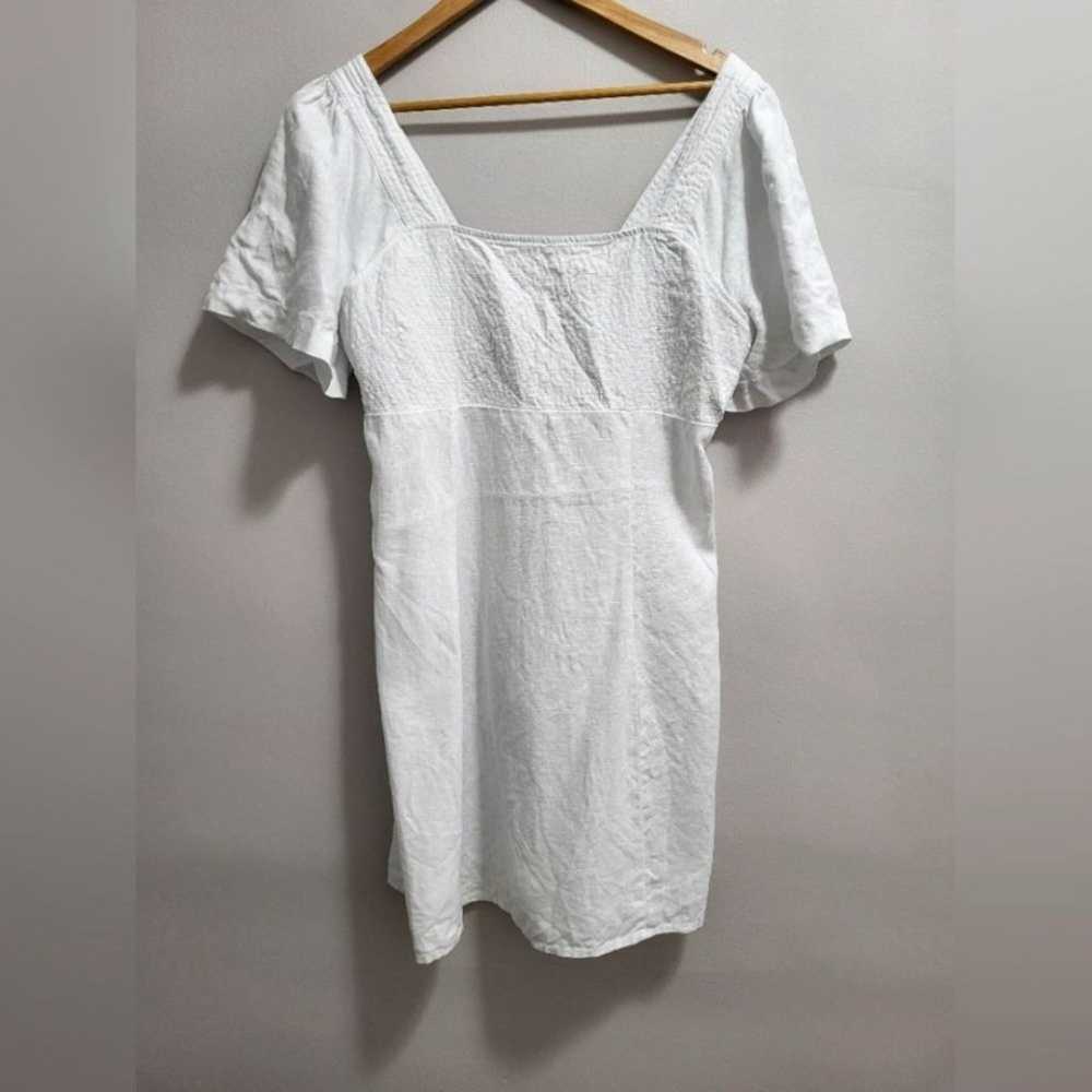 Madewell Square-Neck Mini Dress in Eyelet White 1… - image 4