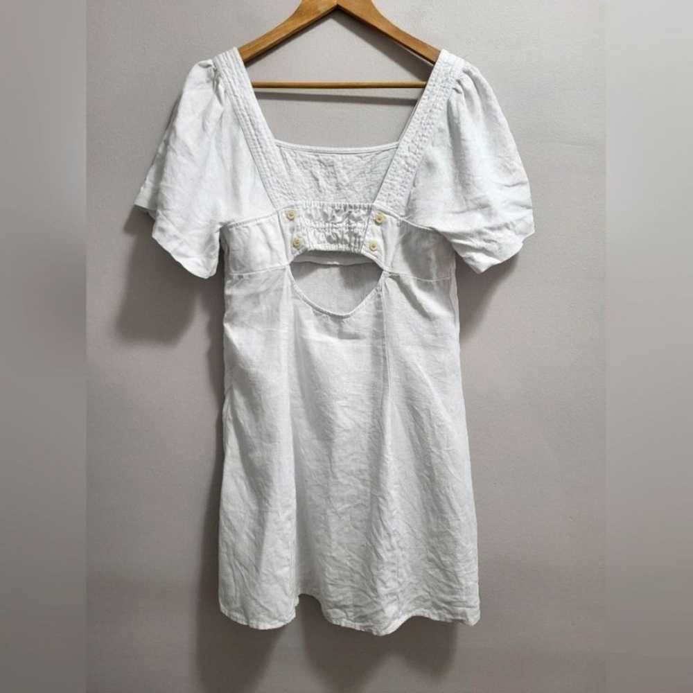 Madewell Square-Neck Mini Dress in Eyelet White 1… - image 5