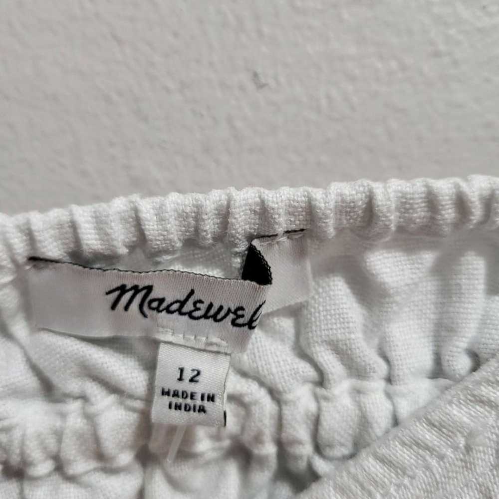 Madewell Square-Neck Mini Dress in Eyelet White 1… - image 8