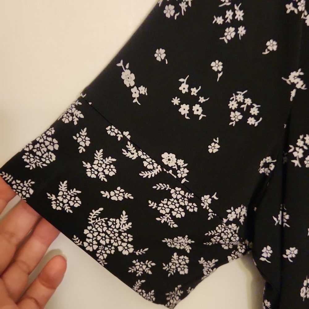 Michael Kors Women's Black Shortsleeve Dress w/ W… - image 3