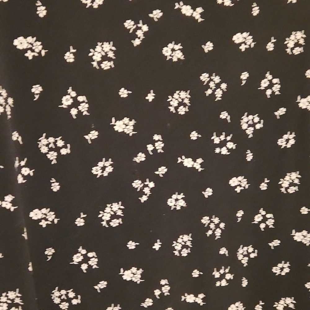 Michael Kors Women's Black Shortsleeve Dress w/ W… - image 4