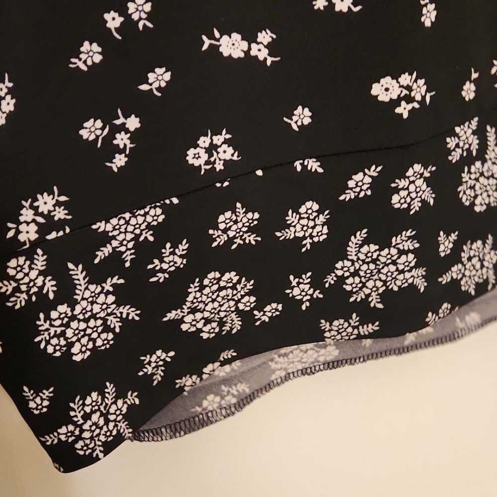 Michael Kors Women's Black Shortsleeve Dress w/ W… - image 5