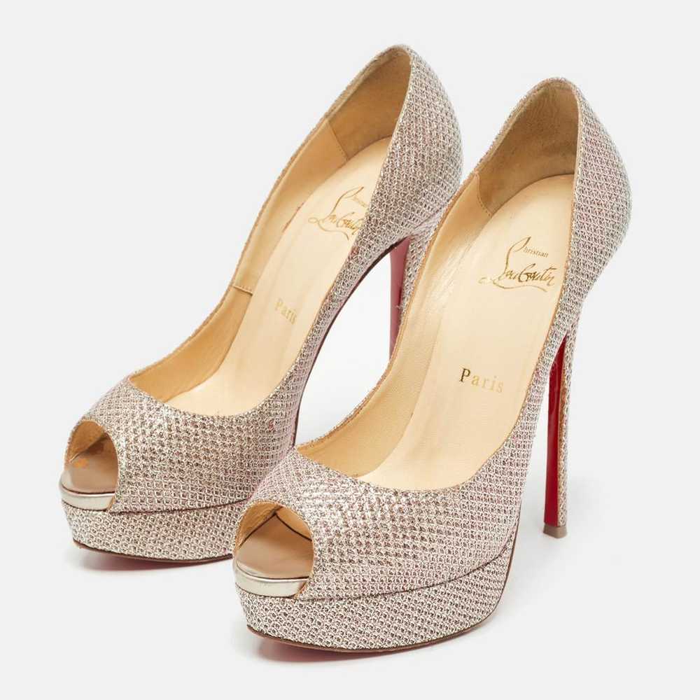 Christian Louboutin Glitter heels - image 2