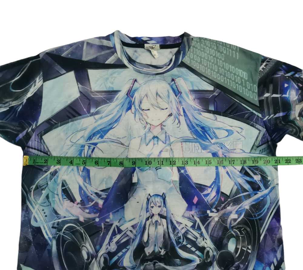 Vintage - Vintage Hatsune Miku Japan Anime Tee Ov… - image 5