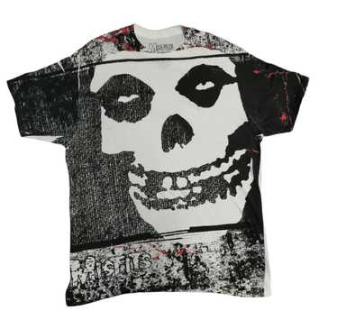 Skulls - Misfits Punk Rock OverPrint Tee Nofx Ran… - image 1