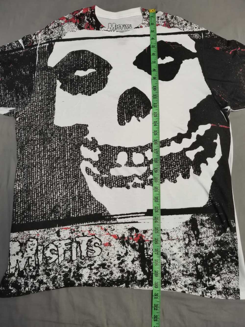 Skulls - Misfits Punk Rock OverPrint Tee Nofx Ran… - image 4